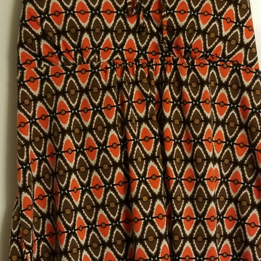 Halter top with light paddling for bust.